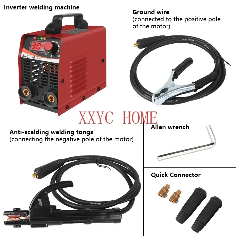 110V/220V ARC300 Welding Machine Electric Spot Welding Portable Beginner Lightweight Efficient Semi-Automatic Inverter Welder