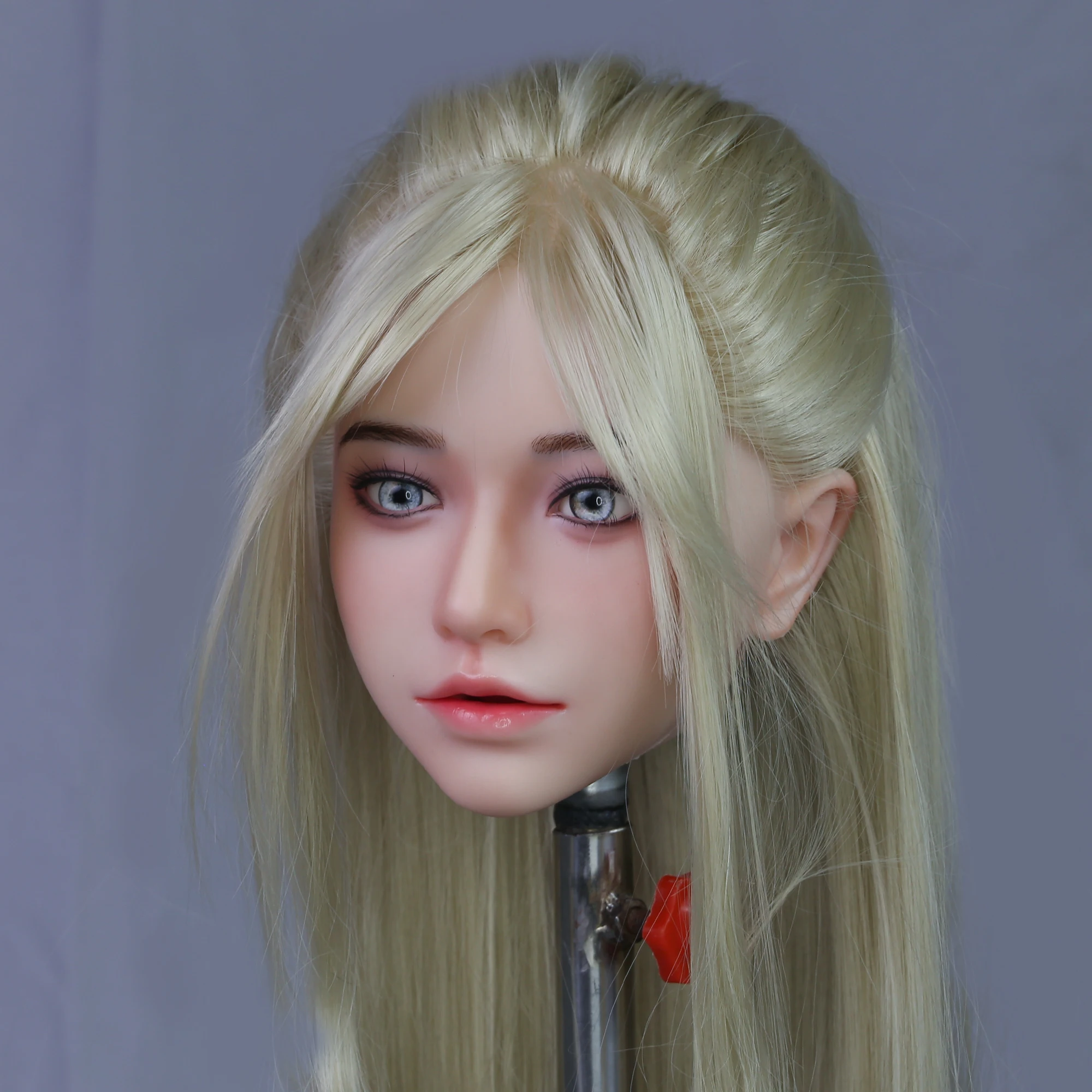 

【Wonanii】Очень крутая силиконовая головка, модель головы сексуальной девушки, которая может открыть рот, идеально подходит для коллекции.