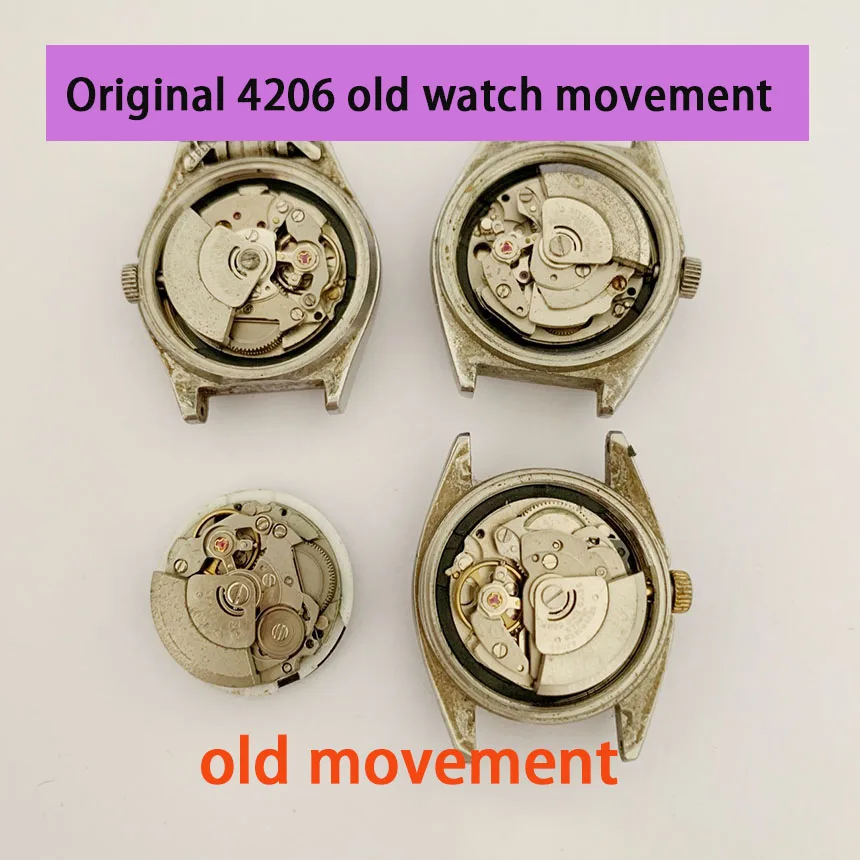 

Original and suitable for Seiko women's 4206 mechanical movement, old watch movement for repair, watch master disassembling and