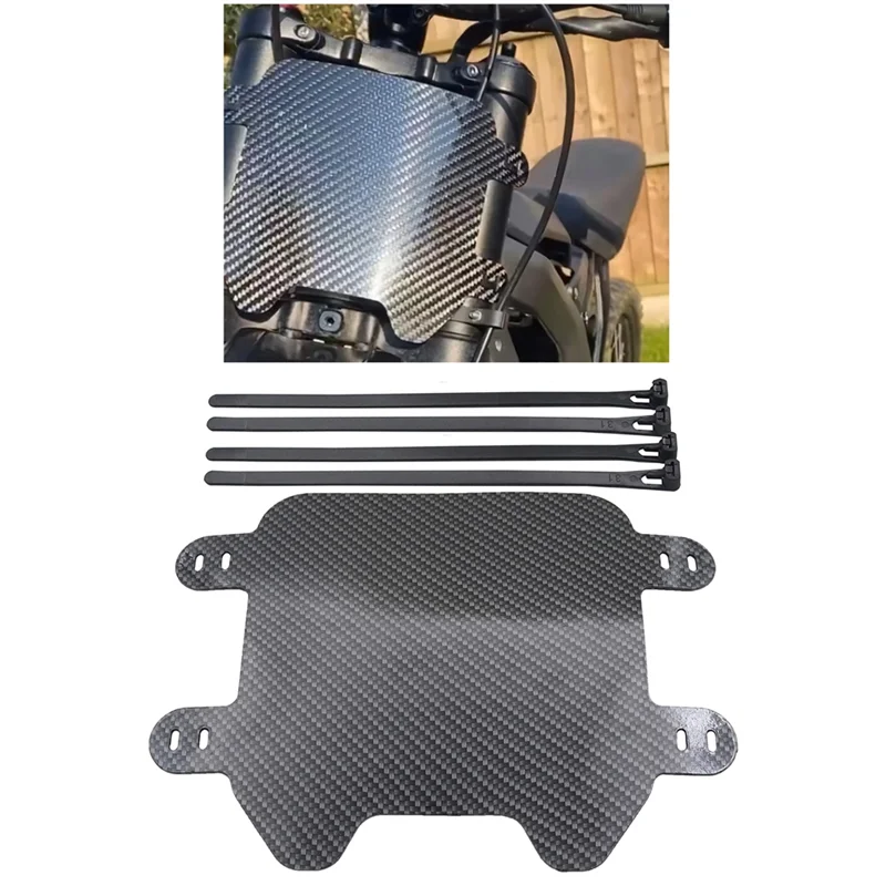 Placa de matrícula para motocicleta eléctrica, placa de matrícula para Surron sur-ron Sur Ron Light Bee X S, piezas universales para bicicleta eléctrica-A02G