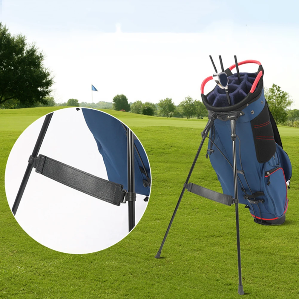 Golf Ball Bag Holder Leg Tether Strap 27x3.8cm Tripod Adjuster With Hook For Golf Bag Leg Fixation Accessories