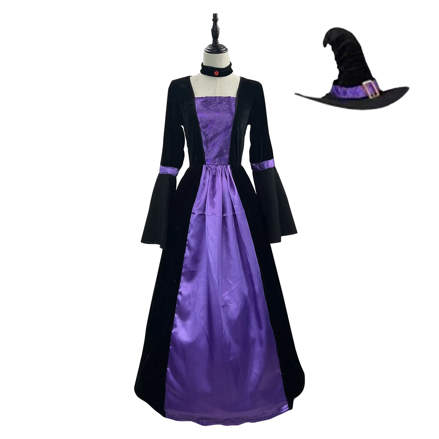 Costume da gioco di ruolo da strega loween Par Theme Costume da discoteca Vestito da mago da donna Spettacolo teatrale Hanfu tradizionale