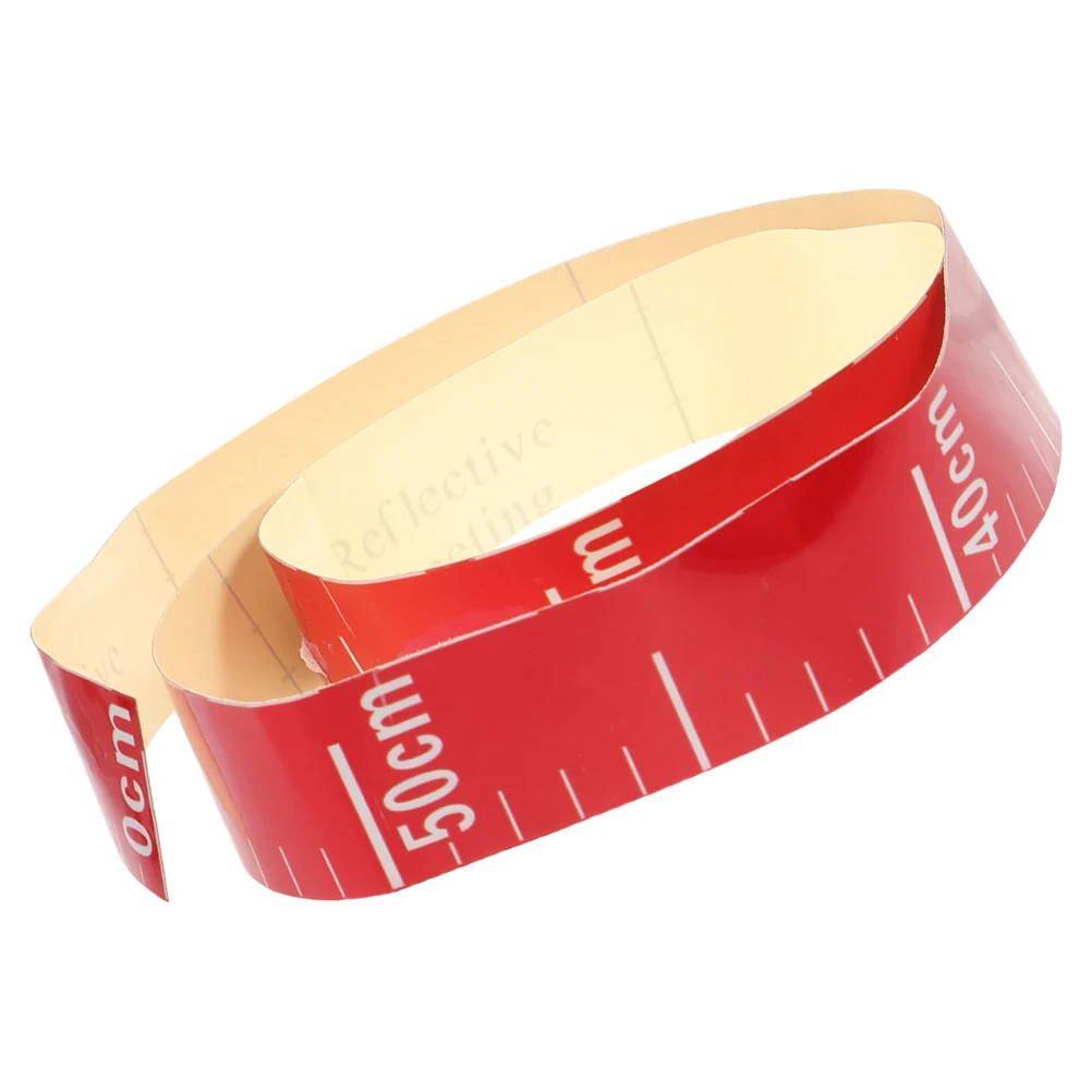 

Level Ruler Sticker Measure Tapes with Adhesive Backing Measuring Gauge Tool for Water