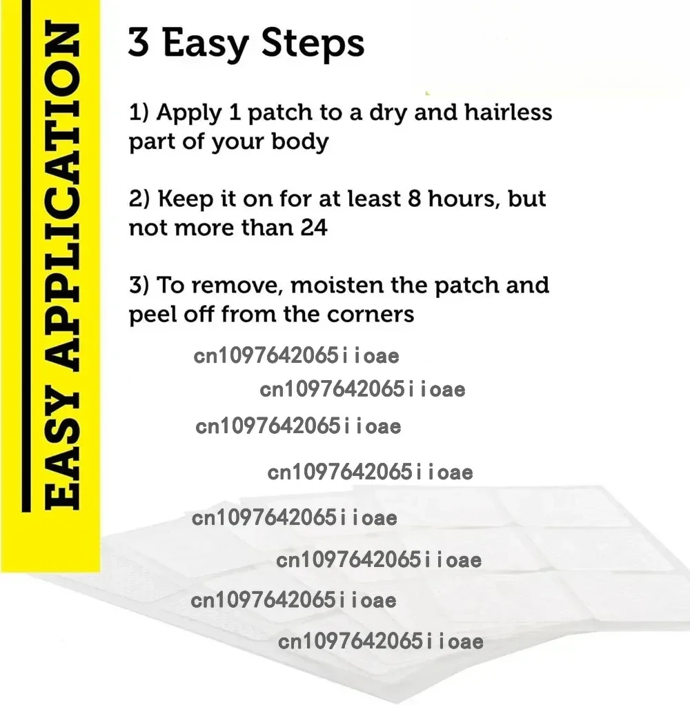 Brain Support Transdermal Patches Concentrated Ashwagandha Root, Ginkgo Biloba Monnieri Emory and Focus Support 30 Patches