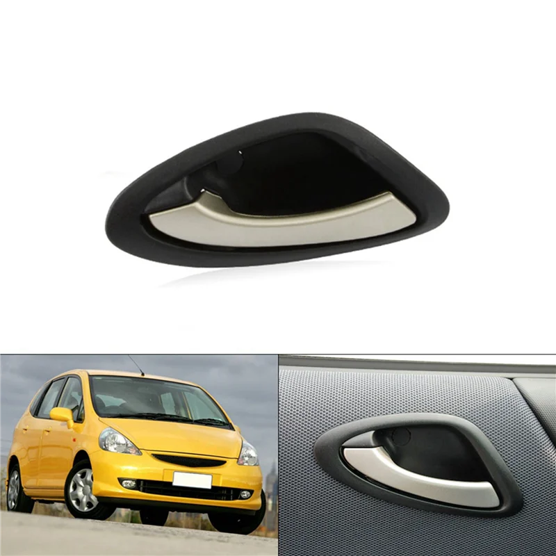

5X Black Color Car Inner Door Handle Interior Handles For HONDA FIT JAZZ CITY GD 2003-2008 72160-SEN-H11 72120-SEN-H11