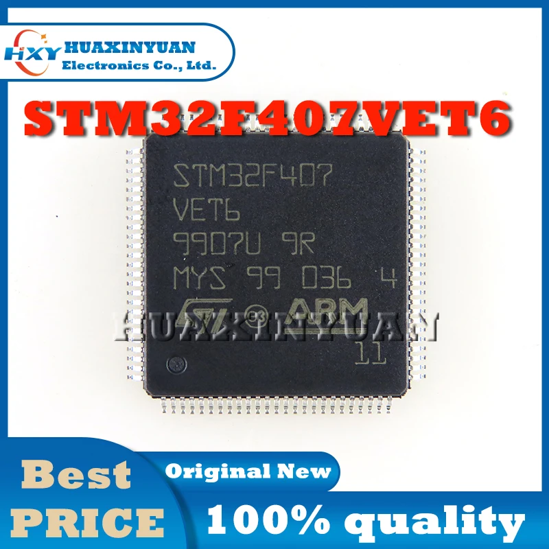 STM32F407VET6 STM STM32F STM32F407 STM32F407VE STM32F407VET6 MCU новая фотография