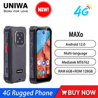 2025 NEW UNIWA MAXo 4G Mini Rugged Smartphone 3.88 Inch Small IPS Screen 6GB+128GB IP68 Android12  3000mAh Face ID Unlock Phone