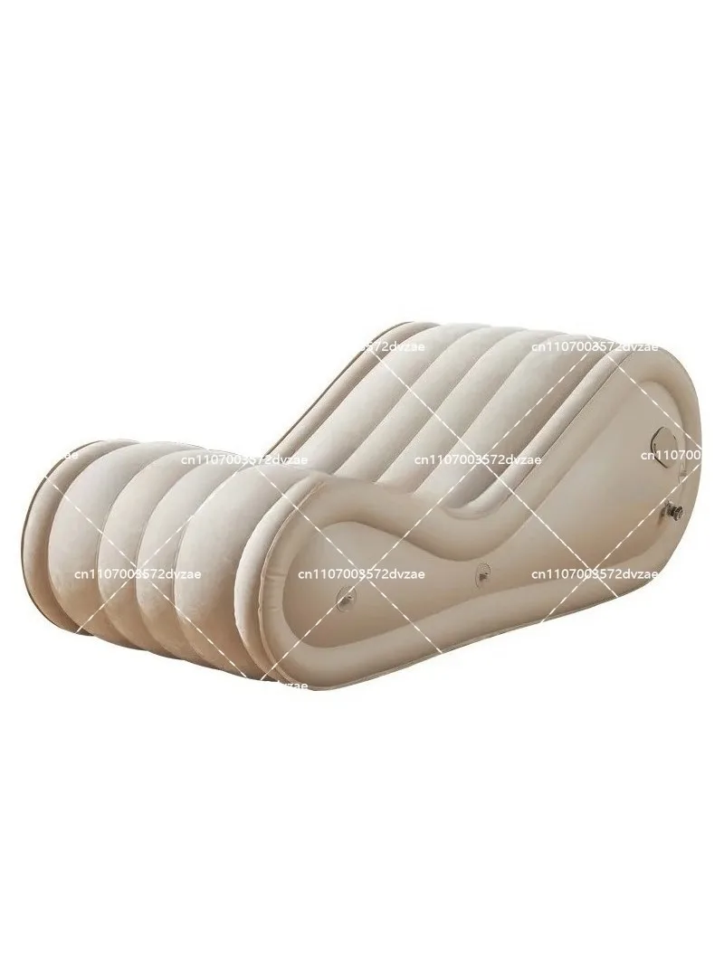 Portable outdoor inflatable sofa lazy air pad inflatable camping supplies outdoor lunch break leisure automatic inflatable bed