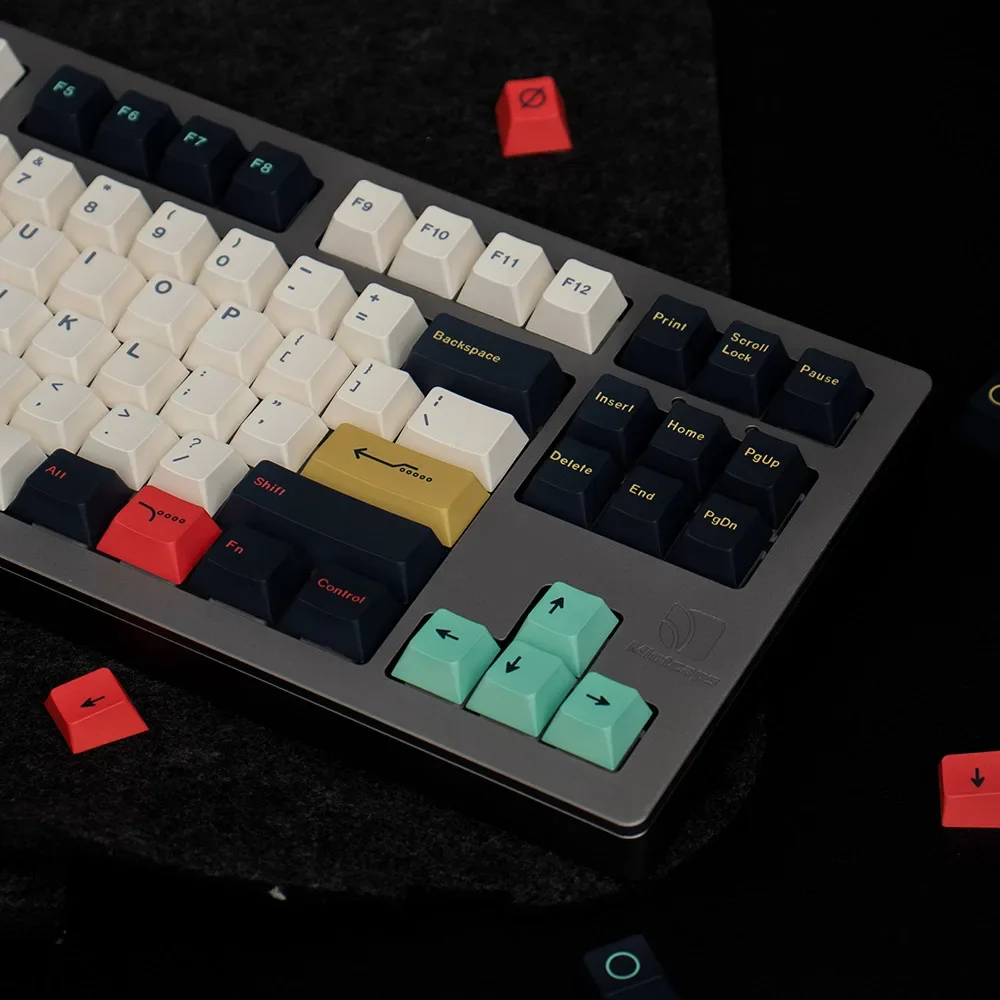 

GMK Metropolis 129 клавиш Cherry Keycap DYE-SUB Индивидуальные колпачки для механической клавиатуры 61/64/68/75/84/87/96