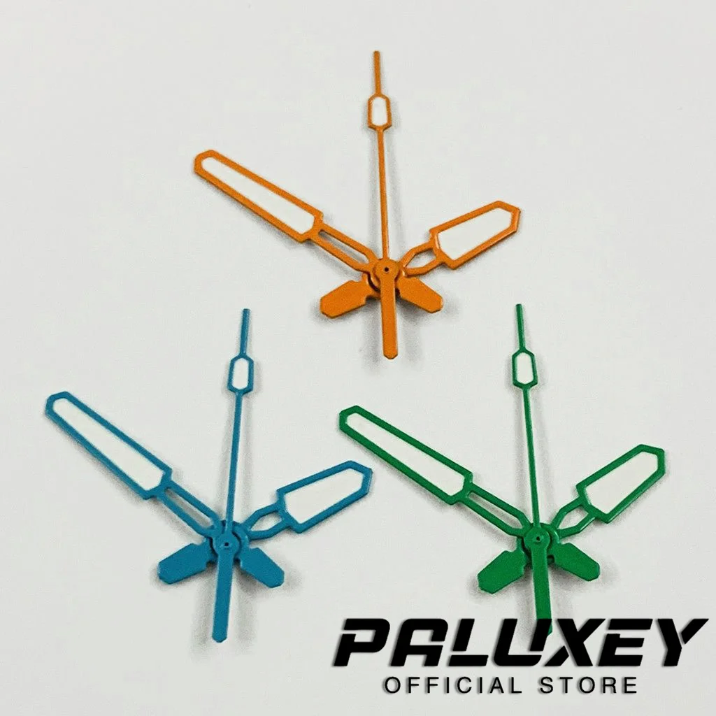 ตัวชี้นาฬิกาเคลื่อนไหวสำหรับ Nh35ตัวชี้ NH35/NH36/4R/7S สีเขียวสำหรับ Jam Tangan hijau