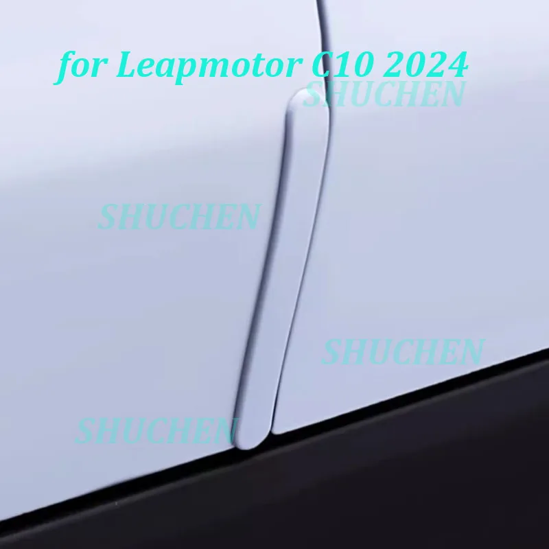 

Car Door Border Bumper Strip for Leapmotor C10 2024 Door Side Anti-collision Protective ABS Trim Exterior Accessories