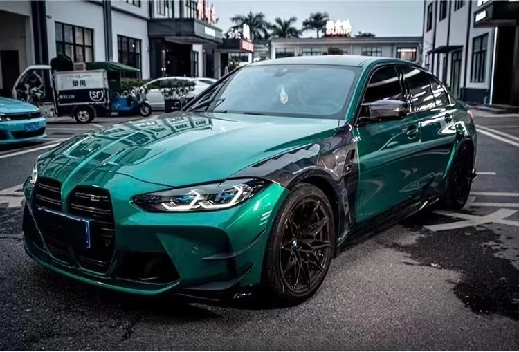 ل M3 M4 G80 G82 ألياف الكربون درابزين M3 M4 G80 G82 ترقية AE-نمط ألياف الكربون درابزين خفيفة الوزن #4