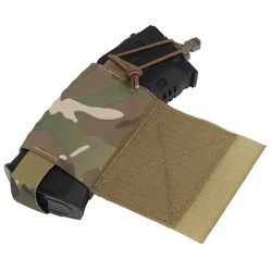 Tactical V2 Side Pouch Wingman Elastic Radio Holder Magazine Pouch Mil-spec Shock Cord Mag AR15 Airsoft Hunting Vest Accesories