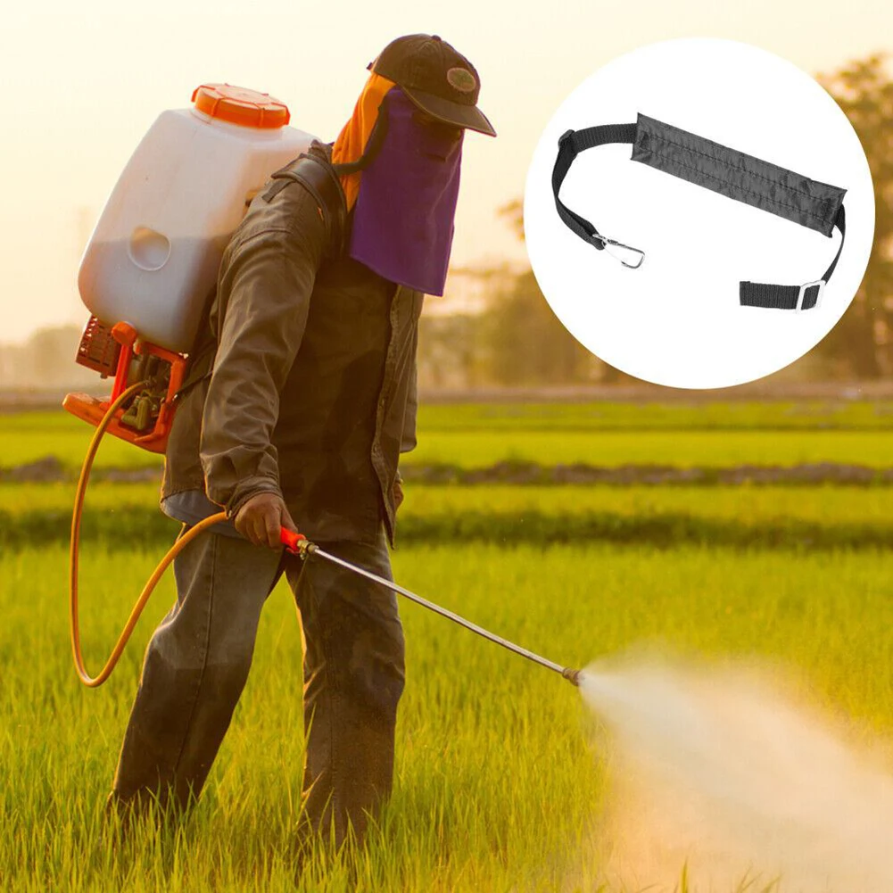 1Pair 2 Style Adjustable Sprayer Strap Backpack Sprayer Shoulder Straps Professional Black Cloth Belt Garden Sprayer Accessories