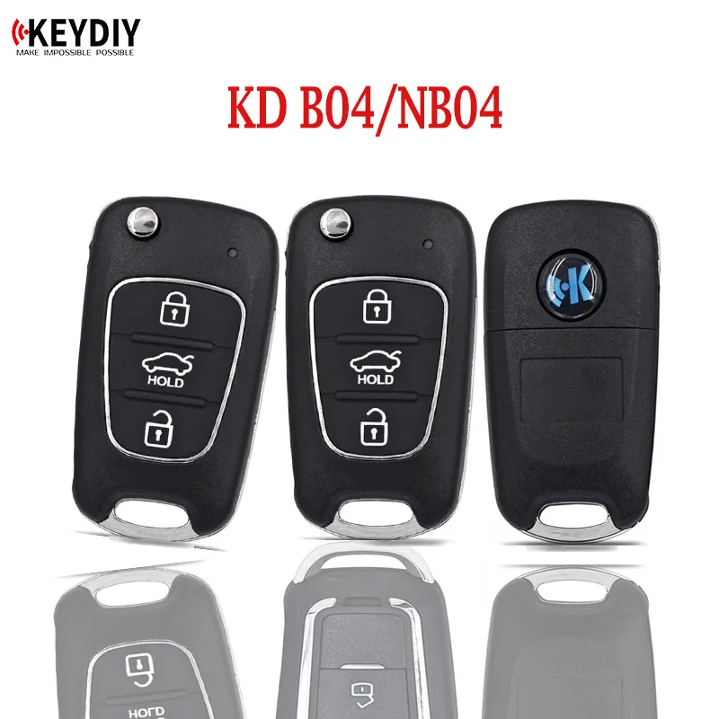 

5 Pieces KEYDIY B Series B04 3 Button Universal KD Remote NB04 NB Series for KD-X2 KD900 Mini KD URG200 KD-MAX