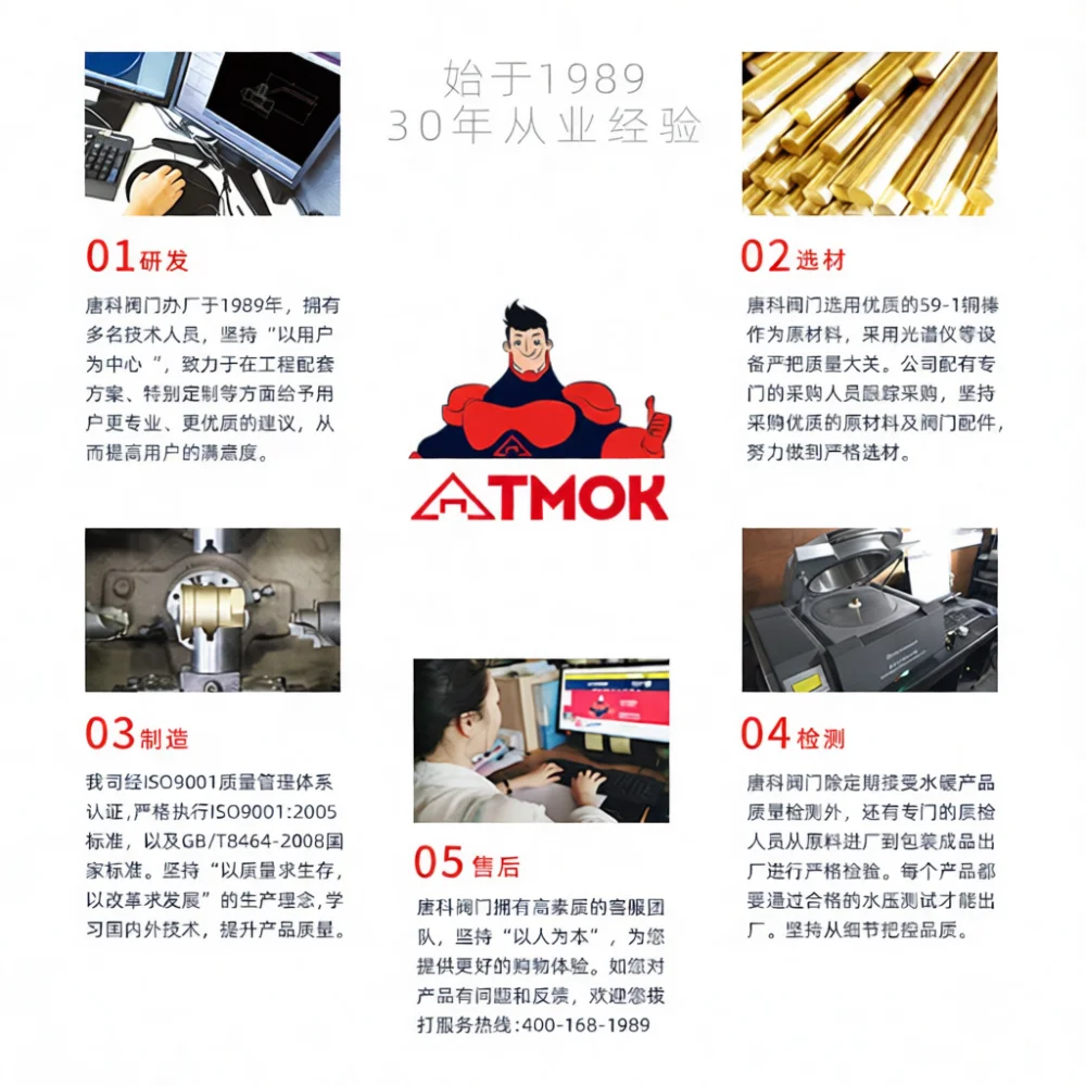TMOK Heavy Duty Brass Safety Relief Valve For Boiler And Pressurized Water Systems Hydraulic Controlling Device Threaded
