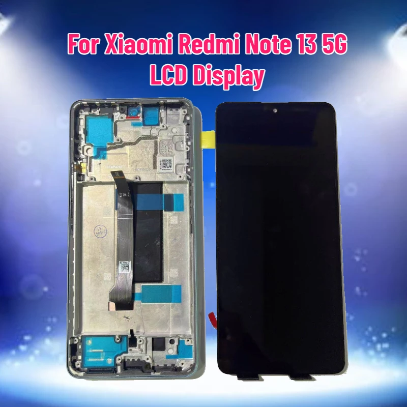 

6.67" Screen For Xiaomi Redmi Note 13 5G LCD Display Touch Digitizer OLED Display Fast Delivery