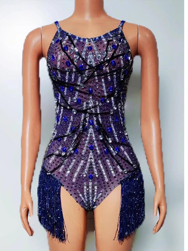 

High Quality Hot Stamping Tassel Sexy Suspender Elastic Jumpsuit 2024 New Fashion Custom Women'S Clothing