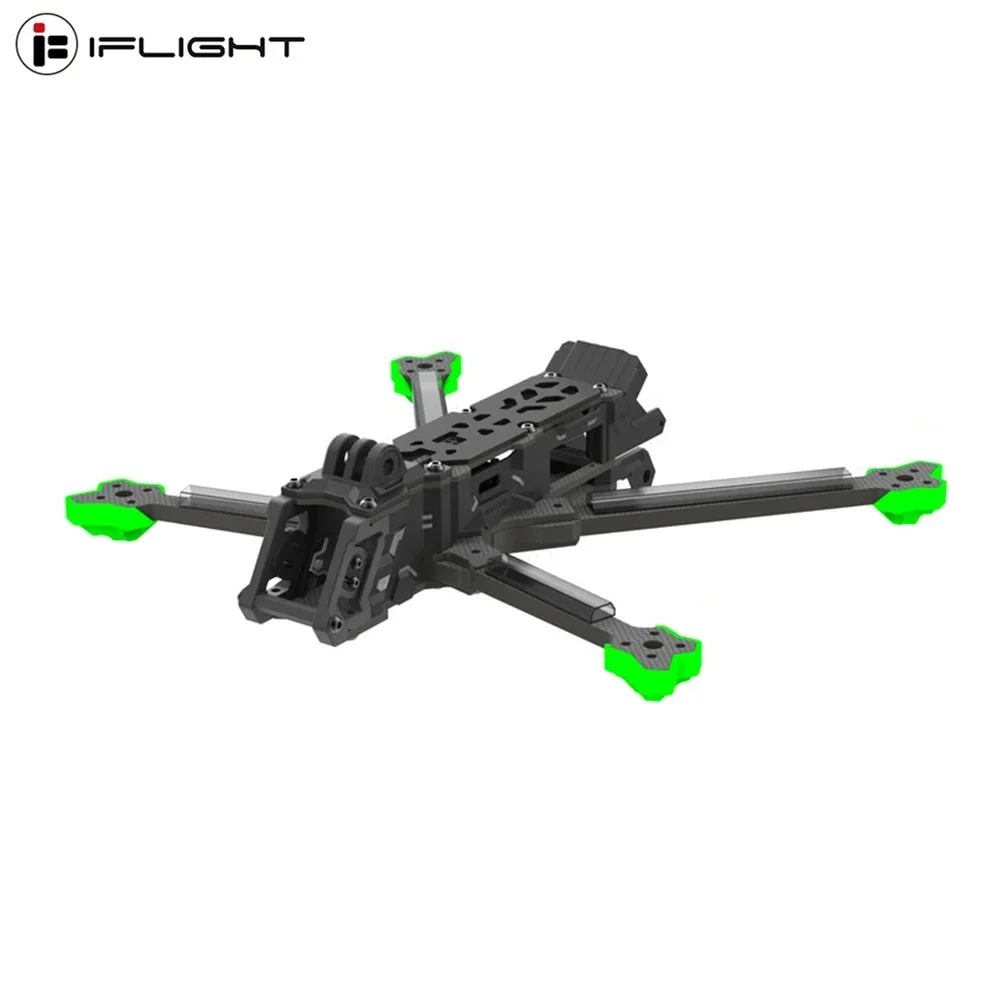 IFlight Nazgul Evoque F6X-Squashed X 255mm / F6D-DeadCat 262 mm Kit de marco de 6 pulgadas con brazo de 6 mm para Dron de carreras RC