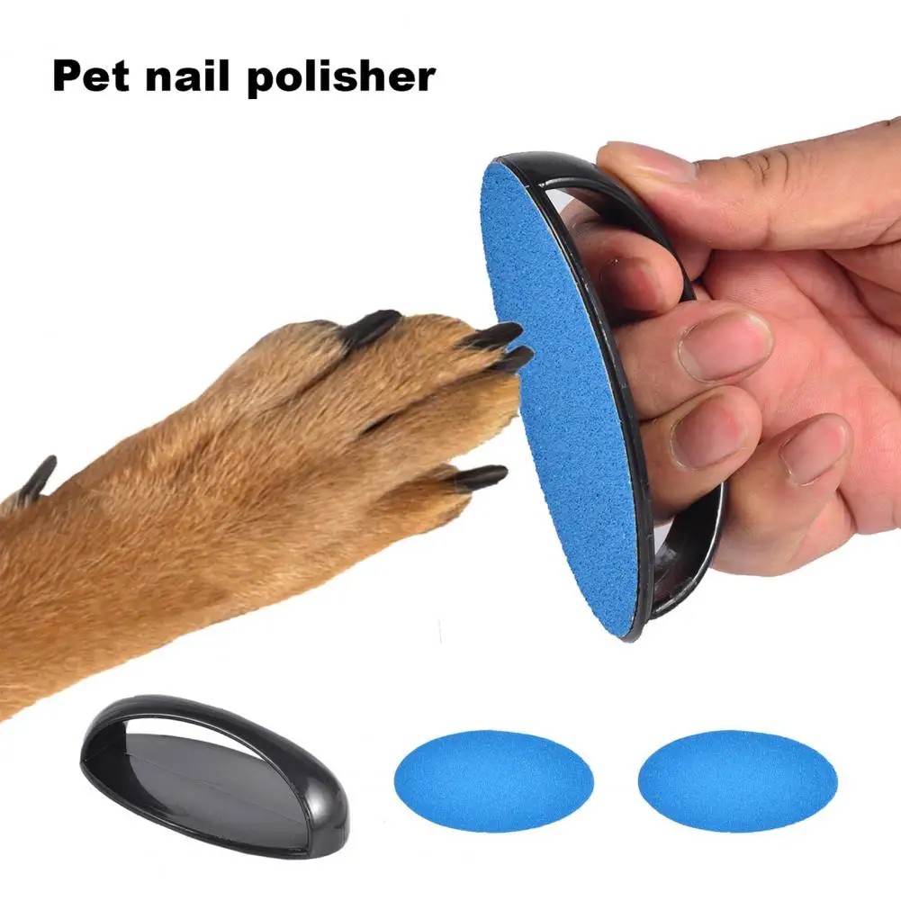 

Dog Nail File Kit Stress-Free Grooming Ergonomic Design Scratch Board Precise Control Puppy Nail Grinding Pad Pet Accessories