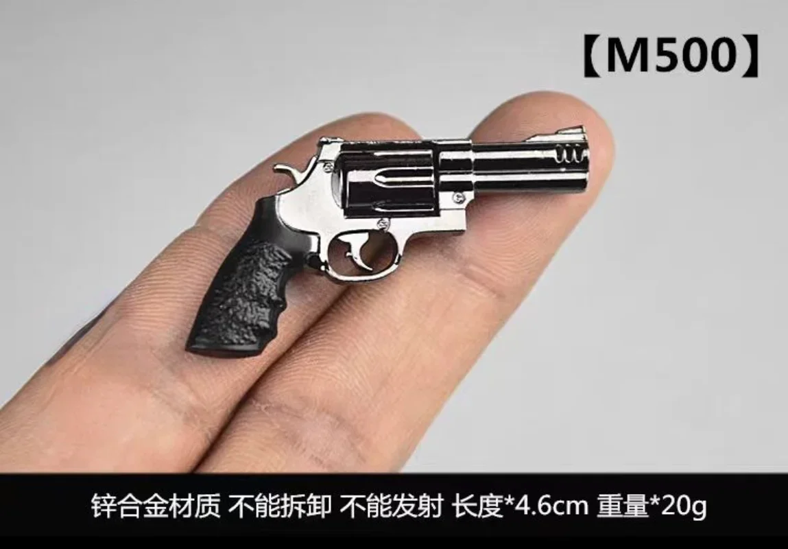 1/6 Scale Soldier Metal Revolver Model for12'' Figure