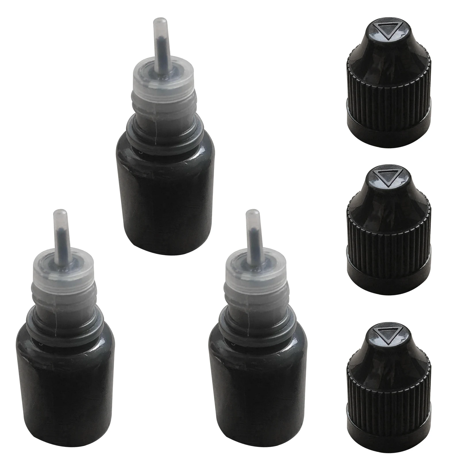 3pcs/set Refill Ink Black Ink for Identity Guard Theft Protection Roller Stamp Paint By Number Accessories