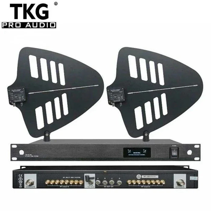 

TKG 500-950Mhz 8 Channel Combiner 8 Sets Directional splitter antenna amplifier Wireless microphone Antenna Distribution system