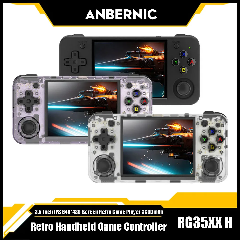 RG35XX H Handheld Game Console Portable Playing Video Games 3.5 Inch IPS Screen 640*480 Screen Video Player Machine