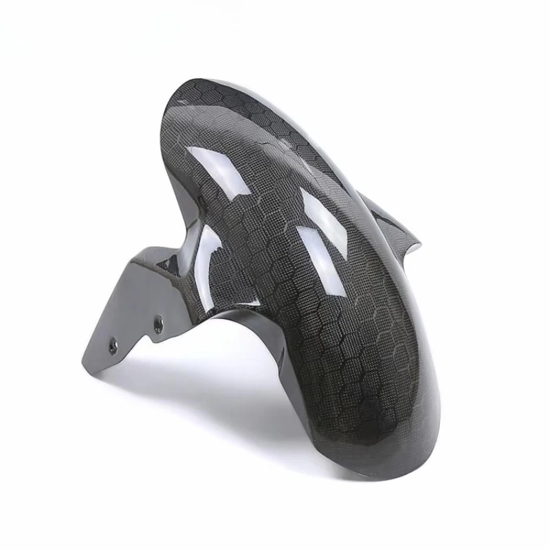 

STLF Diamond Weave Glossy 3K Carbon Fiber Motorcycle Front Fender Hugger for S1000RR 2015-2018