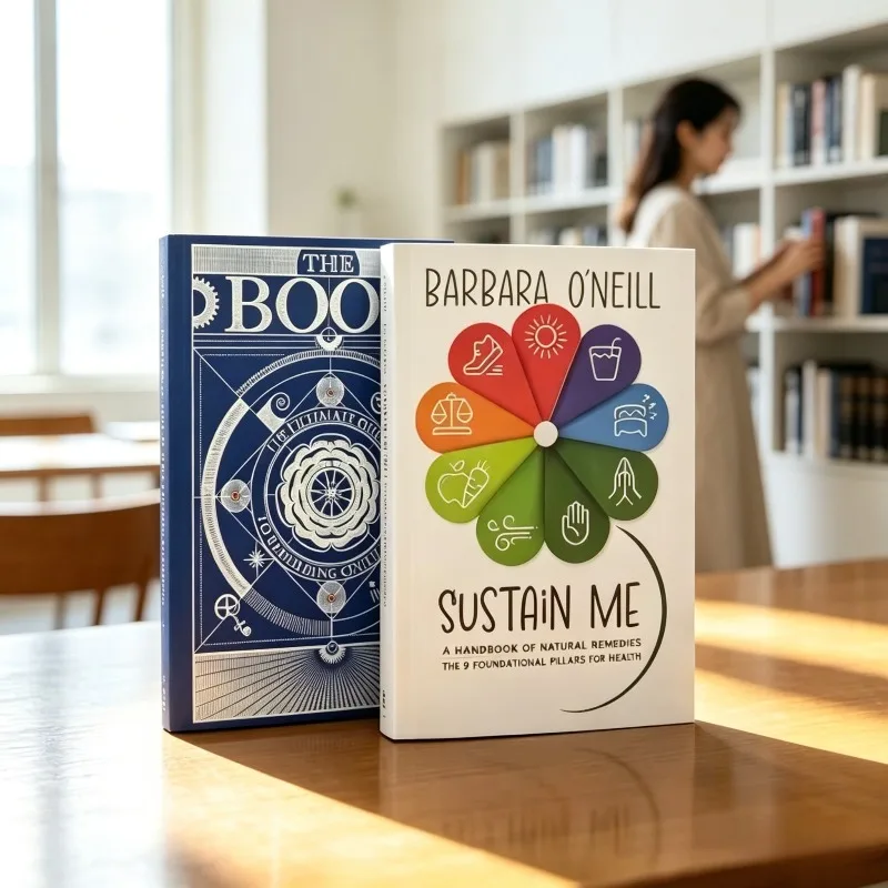 The 2026 New 2Pcs Barbara O 'Neill Book Collection Maintains Me and The Book,a Self-help Adult Reading Guide To Natural Healing.