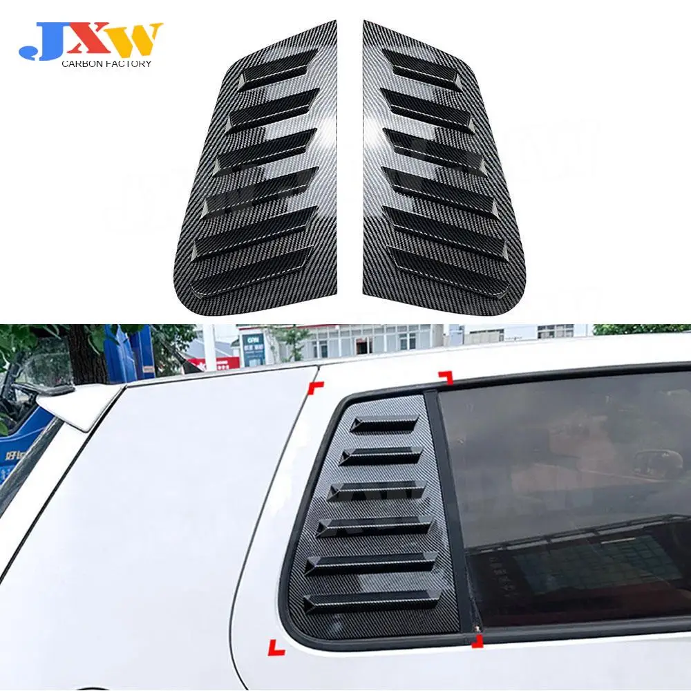 

for Volkswagen Golf 4 MK4 1997-2006 ABS Rear Window Louvers Shutters Blinds Cover Trim Window Decoration Bodykits Accessories