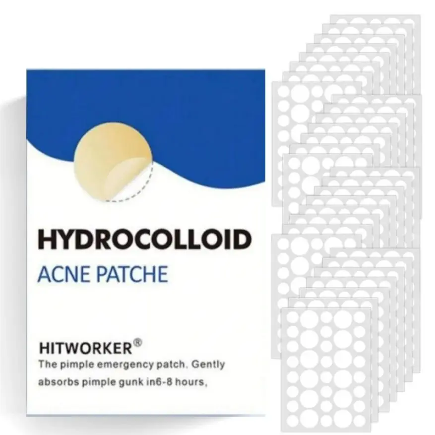 

1080pcs/Box Acne Patch - Alcohol free, odorless, used to cover acne and blemishes, gentle on the skin, essential for acne care