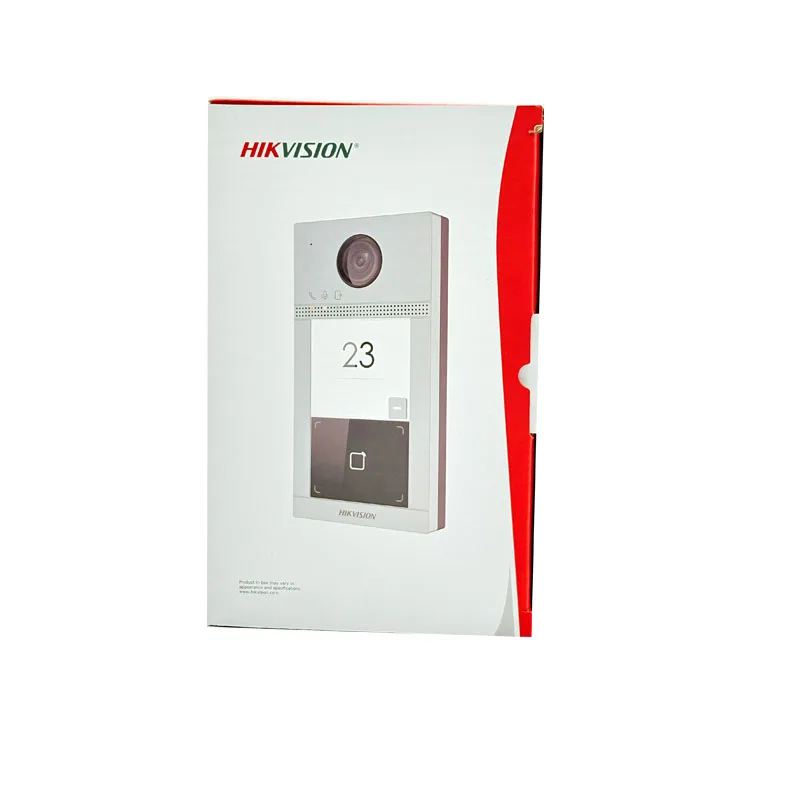 Hikvision 2MP Camera Video Intercom Villa Door Station Built-in Card Reader Two-way Talk PoE IK08 & IP65 DS-KV8113-WME1(C)