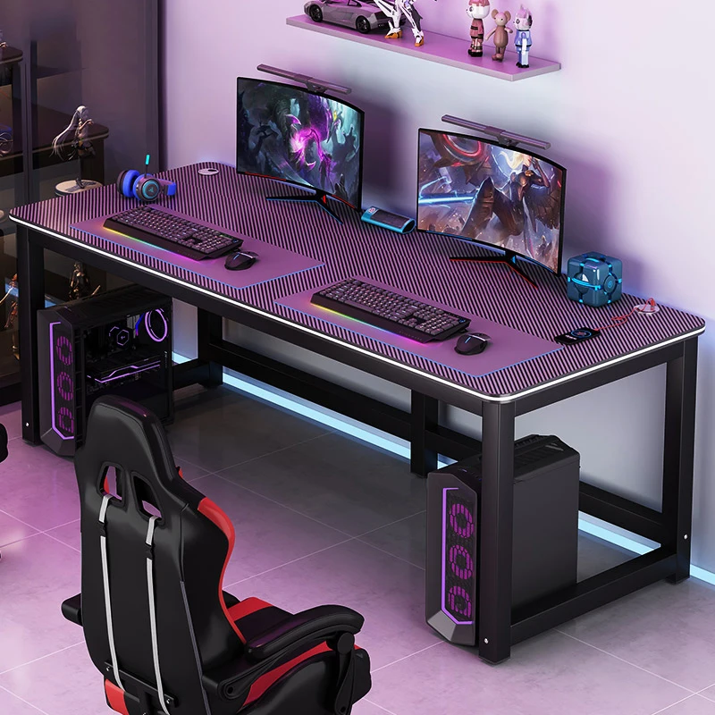 

Aesthetic Gaming Office Desk Modern Long Crafts Minimalist Computer Office Desk Bedroom Design Meuble Bureau Trendy Furniture