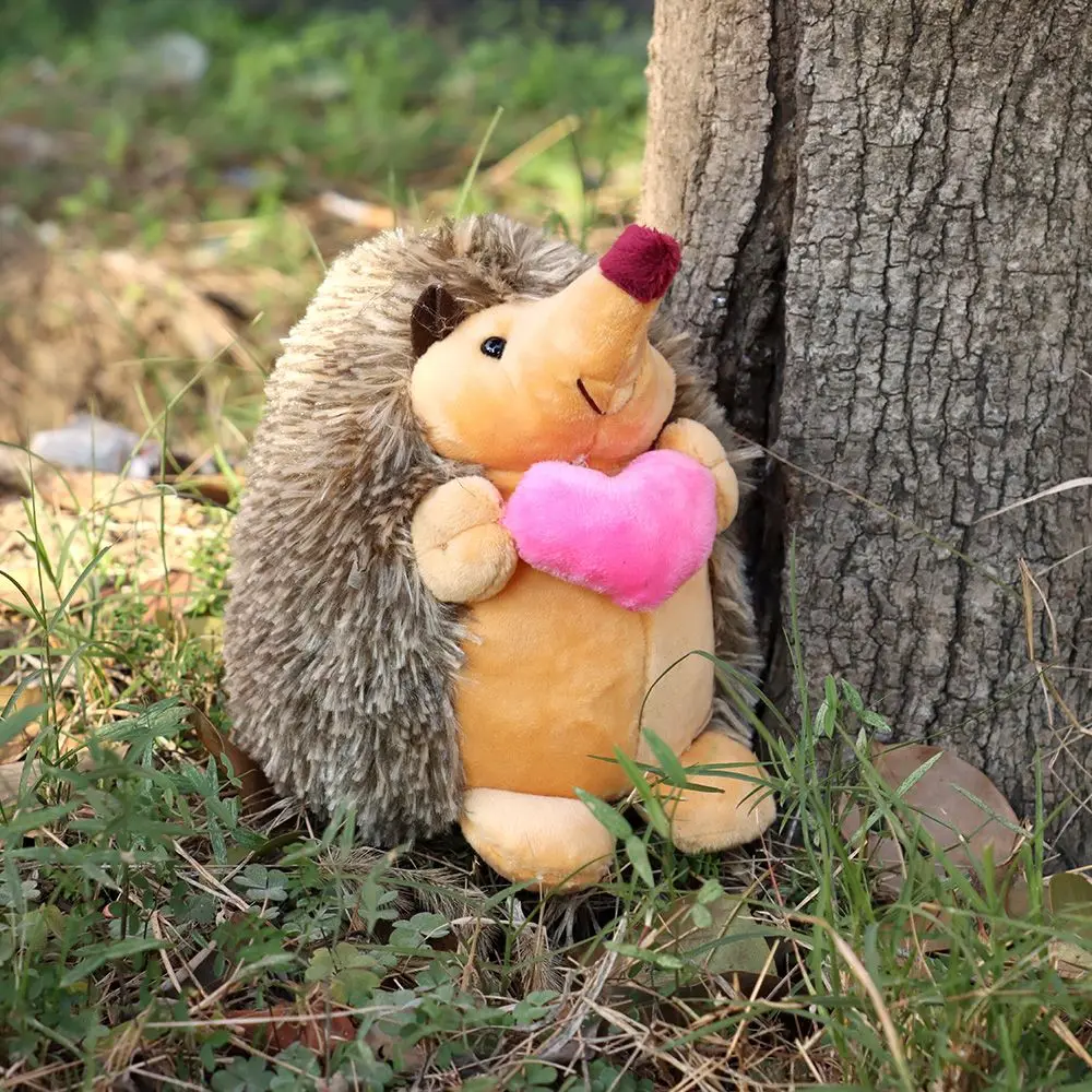 Cute Big Giant Stuffed Animals Plush Toy Kawaii Animals Hedgehog Couple Valentine Gift Dolls