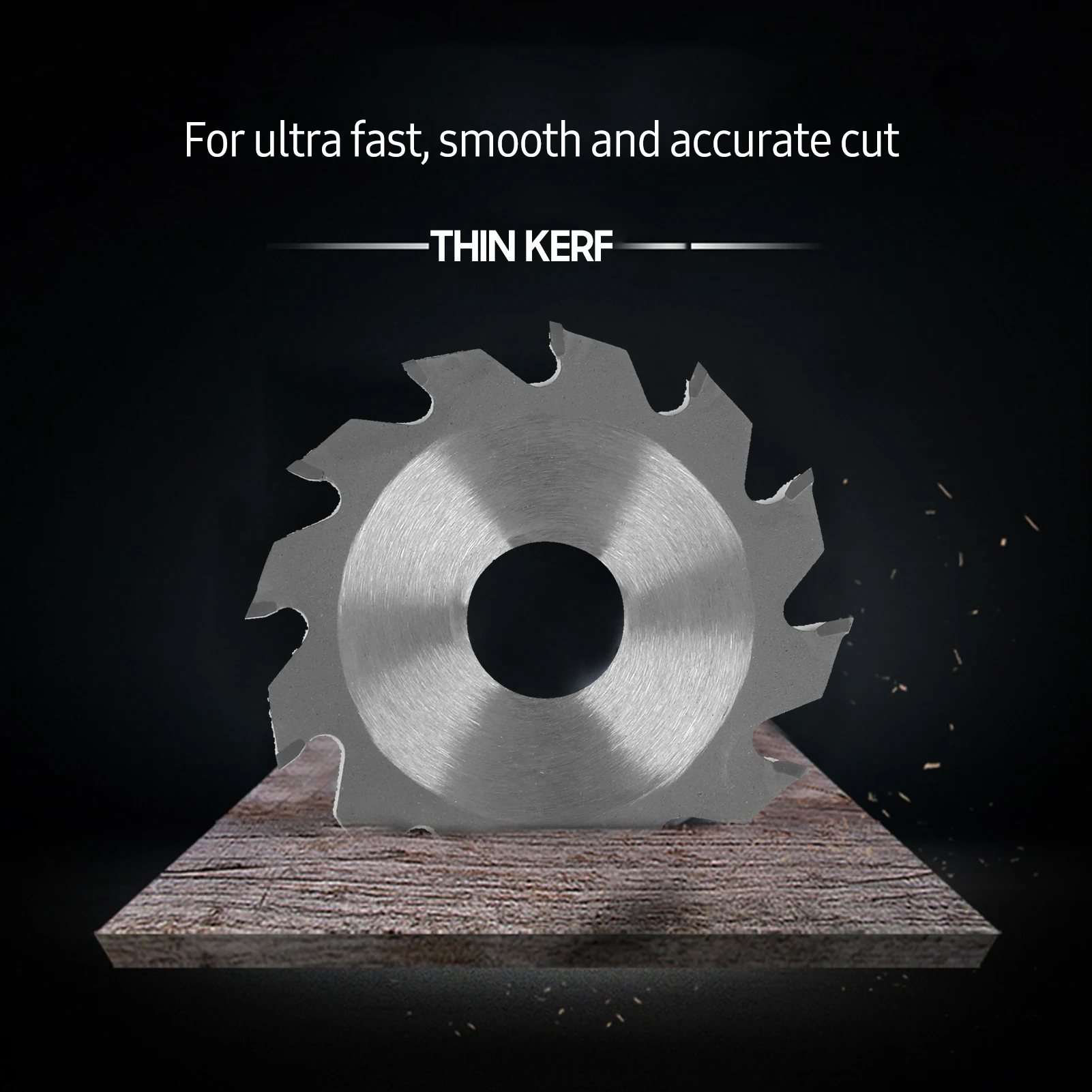 Mini Lama per sega da tavolo Set di lame per motosega da 2,5 pollici Diametro 63 mm Lega HSS Smeriglio Resina Lama per sega elettrica Utensili elettrici fai da te