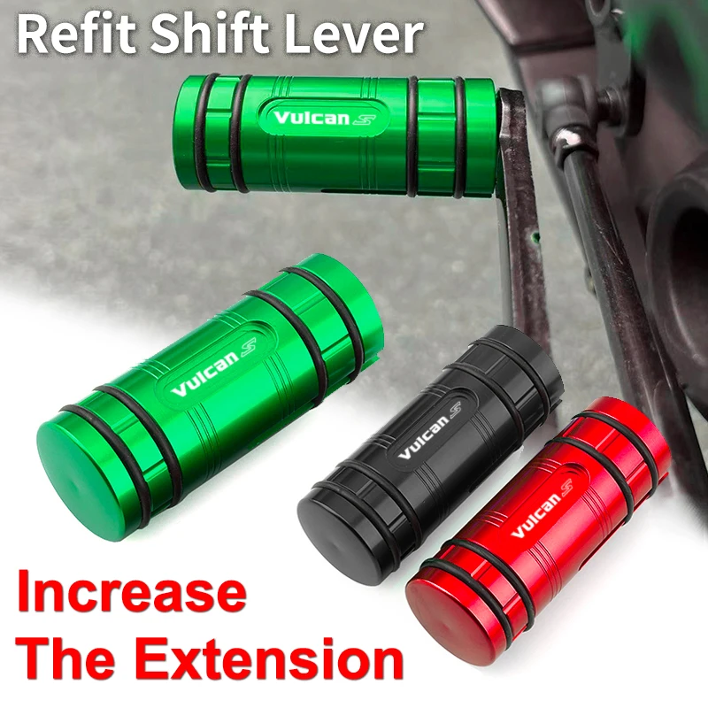 

NEW Motorcycle Gear Shift Lever Pedal Tip Extension Brake Lever Exquisite parts Fit For Kawasaki VULCAN S 650cc 650 CC VulcanS