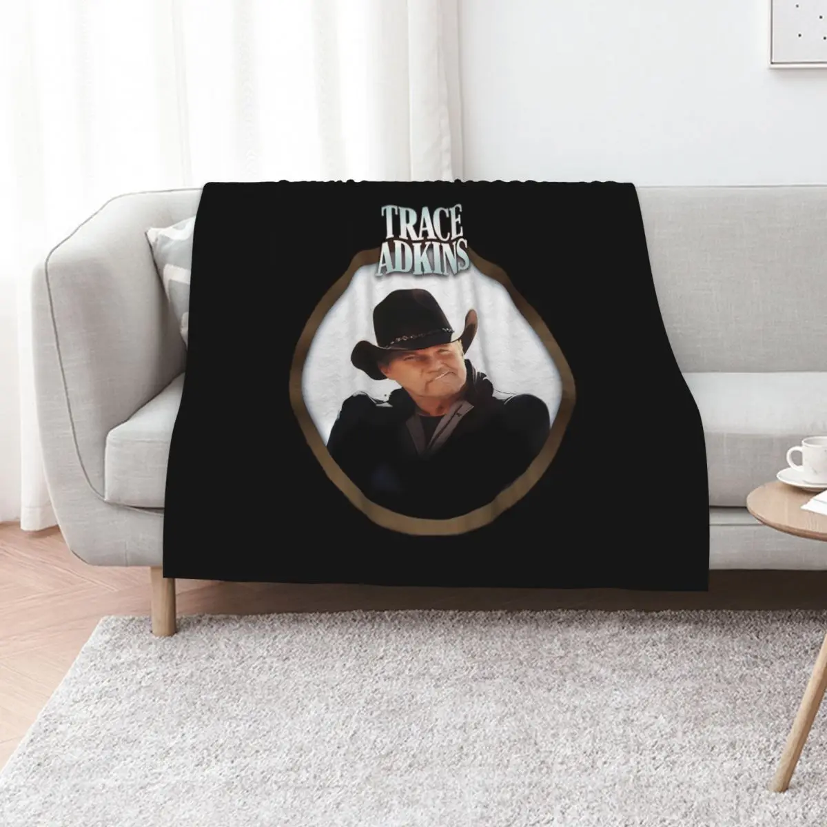 

Trace Adkins Throw Blanket Softest Cute Beautifuls Polar Blankets