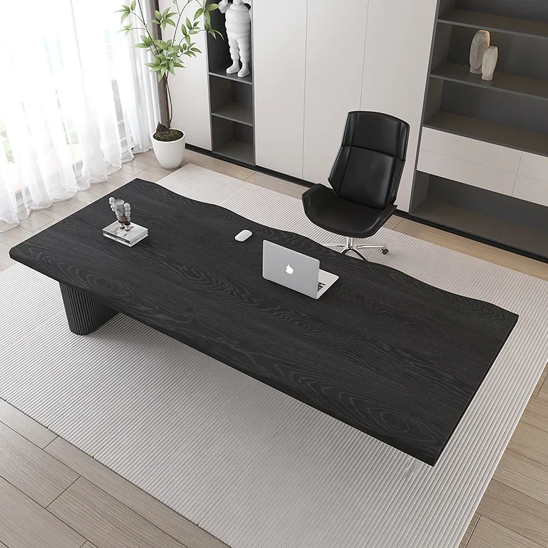 Multi-Layer Storage Desk Smooth Surface Shatterproof for Hotel