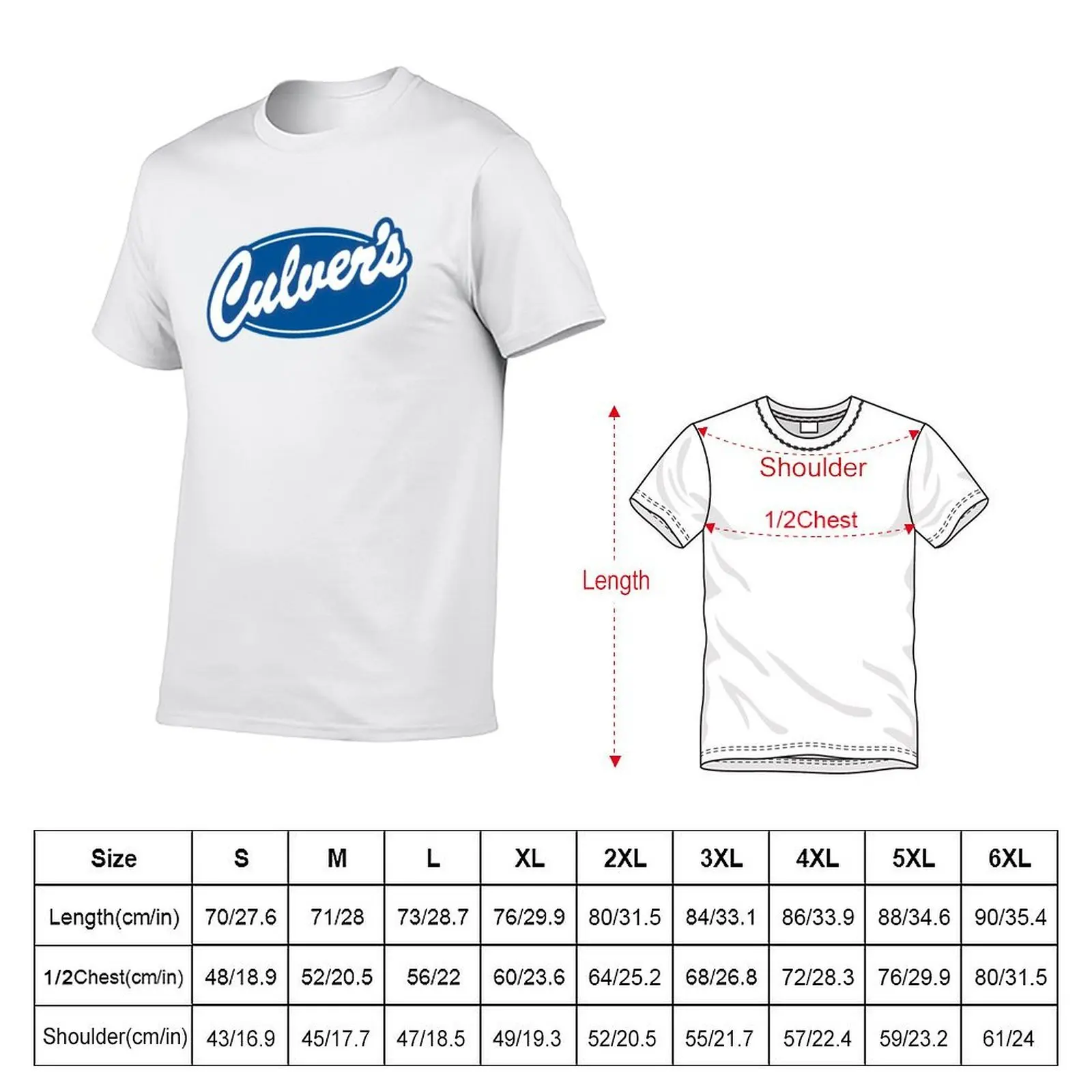Culver&x27;s Logo 2 T-Shirt cheap stuff anime tshirt fruit of the loom mens t shirts