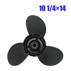 58100-95D01-019 스즈키 선외기 모터 용 프로펠러 10 1/4x14 20hp 25hp 30hp 보트 엔진 알루미늄 나사 10 스플라인