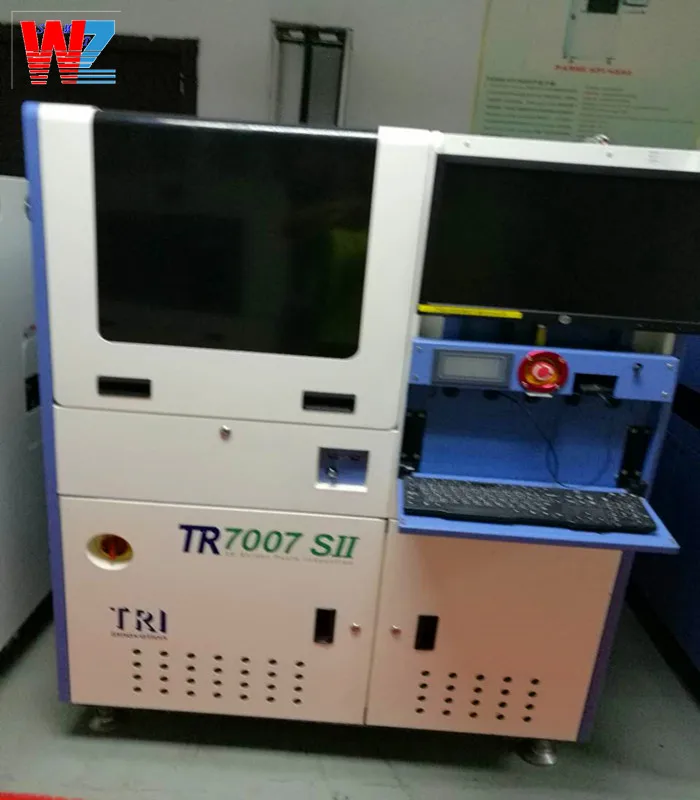 Mesin Inspeksi Pasta Solder 3D Otomatis Online SMT TRI TR7007 SII SPI