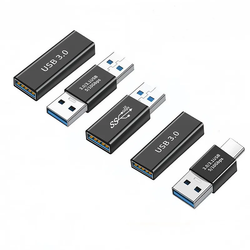 USB 3.0 Connector USB To USB 5Gbps Gen1 Male to Female Adapter Cable Extender Converter for SSD HDD