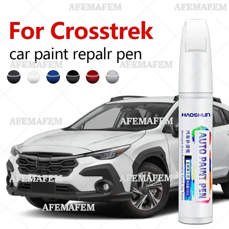 Car Paint Repair Pen Touch Up Scratch Remover DIY Auto Accessories Black White Blue Gray For Subaru XV Crosstrek 1990-2025 GP GT