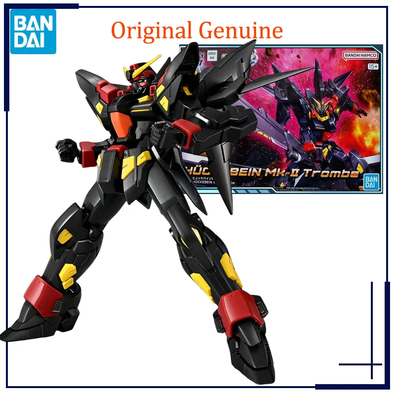 

Оригинальная аниме Bandai Super Robot Wars HUCKEBEIN MK-II Trombe HG в сборе, модель игрушки, экшн-фигурки, подарки Collectib Kids