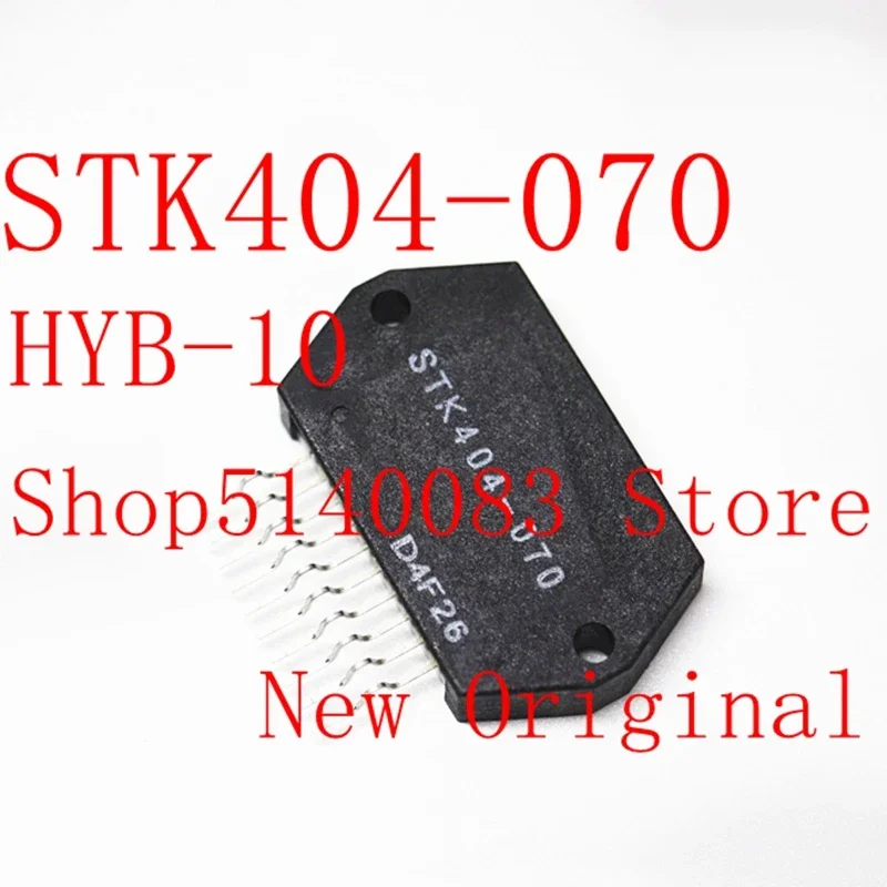 1PCS STK404-070 STK404 070 STK404 IC HYBRID MOD AUD PWR AMP AB 1CH HYB-10