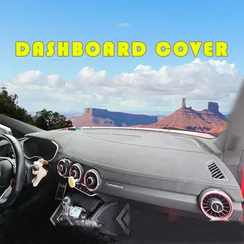 Custom in Alcantara Car Dashboard Cover for Audi TT 2015-2019 Mat Shade Cushion Pad Carpets Accessories Car-styling