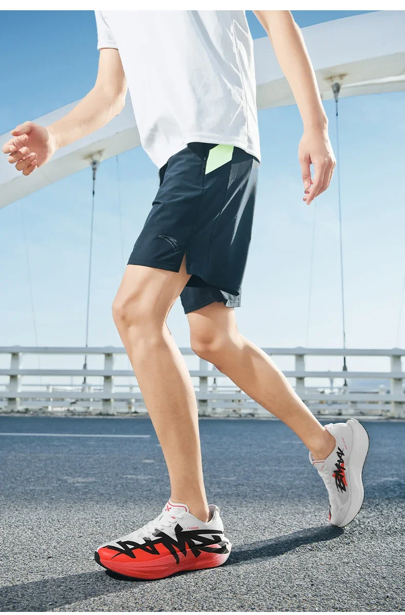 Herren-Laufschuhe, atmungsaktive Sportschuhe, Outdoor-Jogging-Sneaker, dicke Dämpfung, Mesh-Material, Carbon-Platte, rutschfest, für Marathon, Fitnessstudio und Training. – Detail 2