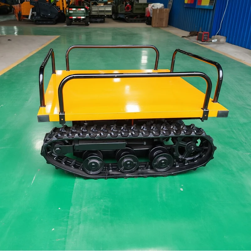 Factory Direct 500kg Mini Crawler Dumper Hydraulic Self Loading Tracked Truck For Small Scale Farm And Garden Use