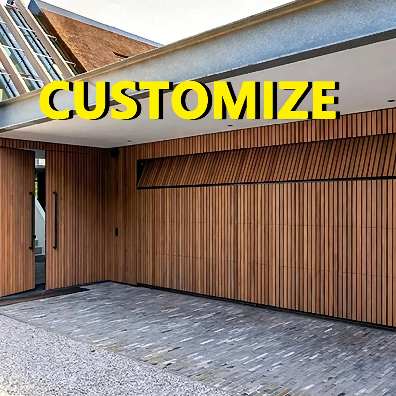 Outdoor Furniture Metal - Porta de Garagem de Alumínio Personalizada
